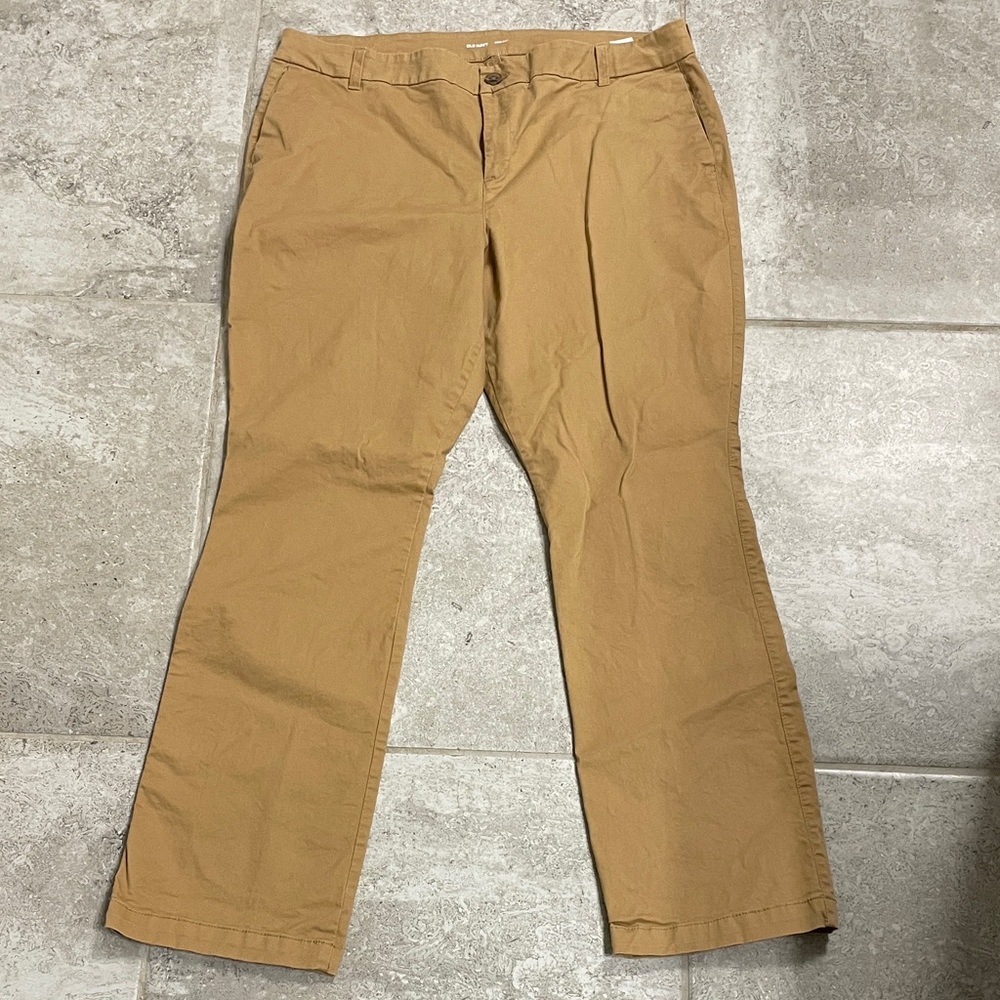 Old Navy Women's Tan Boot Cut Pants